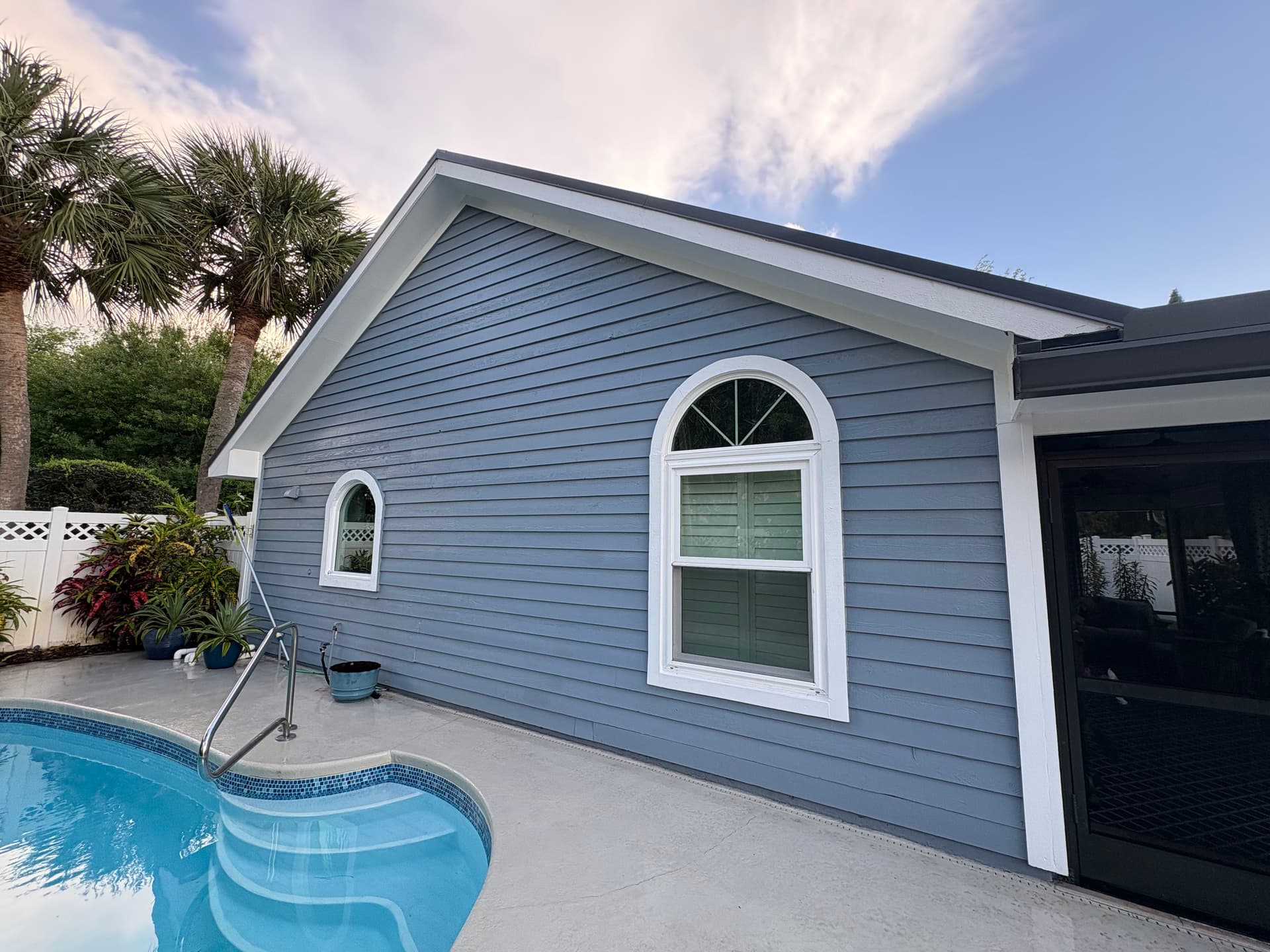 Gallery photos for Exterior Window Cleaning at a Jupiter Florida Home: Image #1