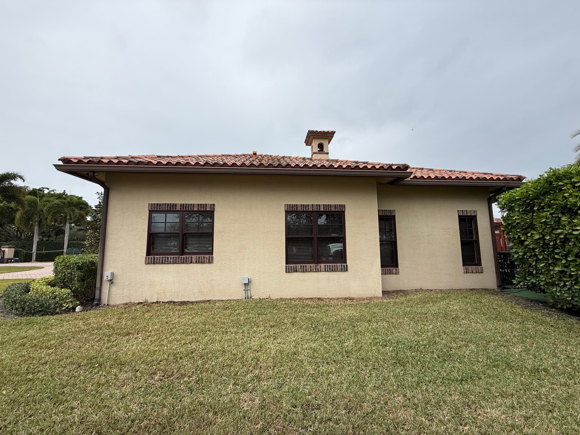 Gallery photos for Exterior Shine for Equestrian Home in Wellington: Image #3