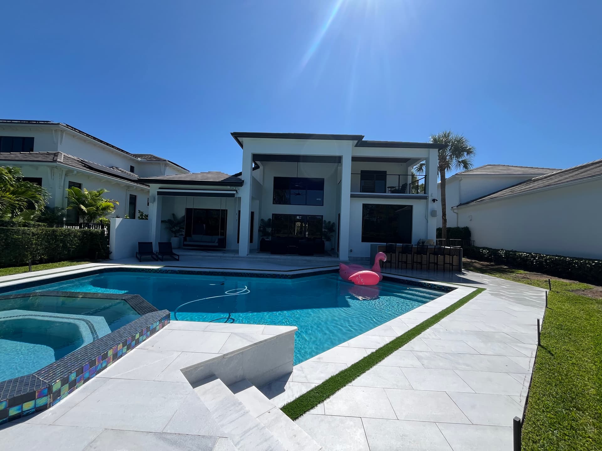 Exterior Window Cleaning on W Village Way in Jupiter FL image