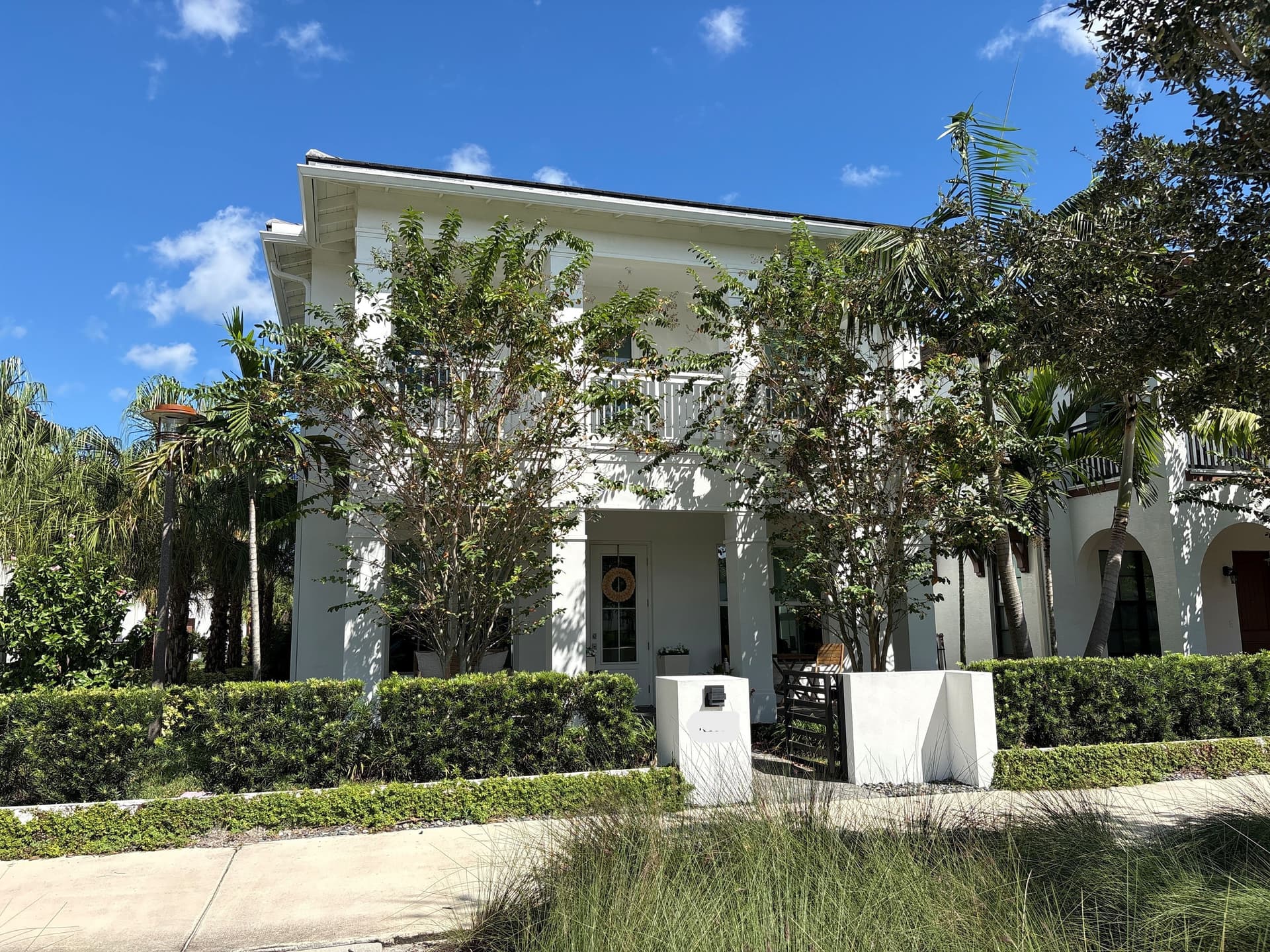 Exterior Window Cleaning on a Two-Story Home in Palm Beach Gardens image