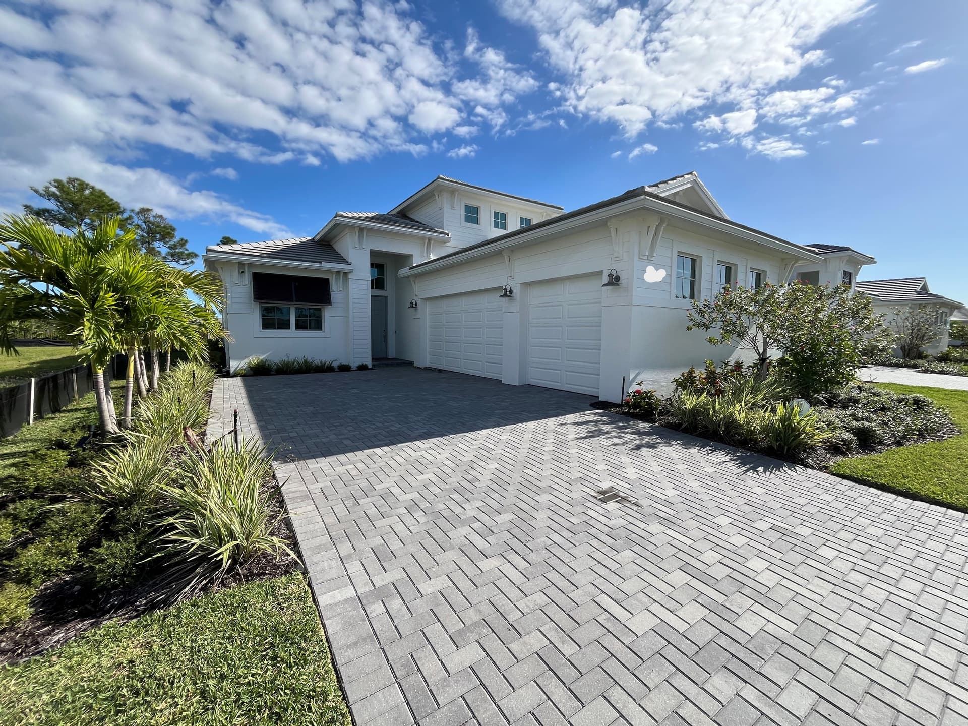 Gallery photos for Exterior Window Cleaning on a Coastal Home in Palm Beach Gardens: Image #1