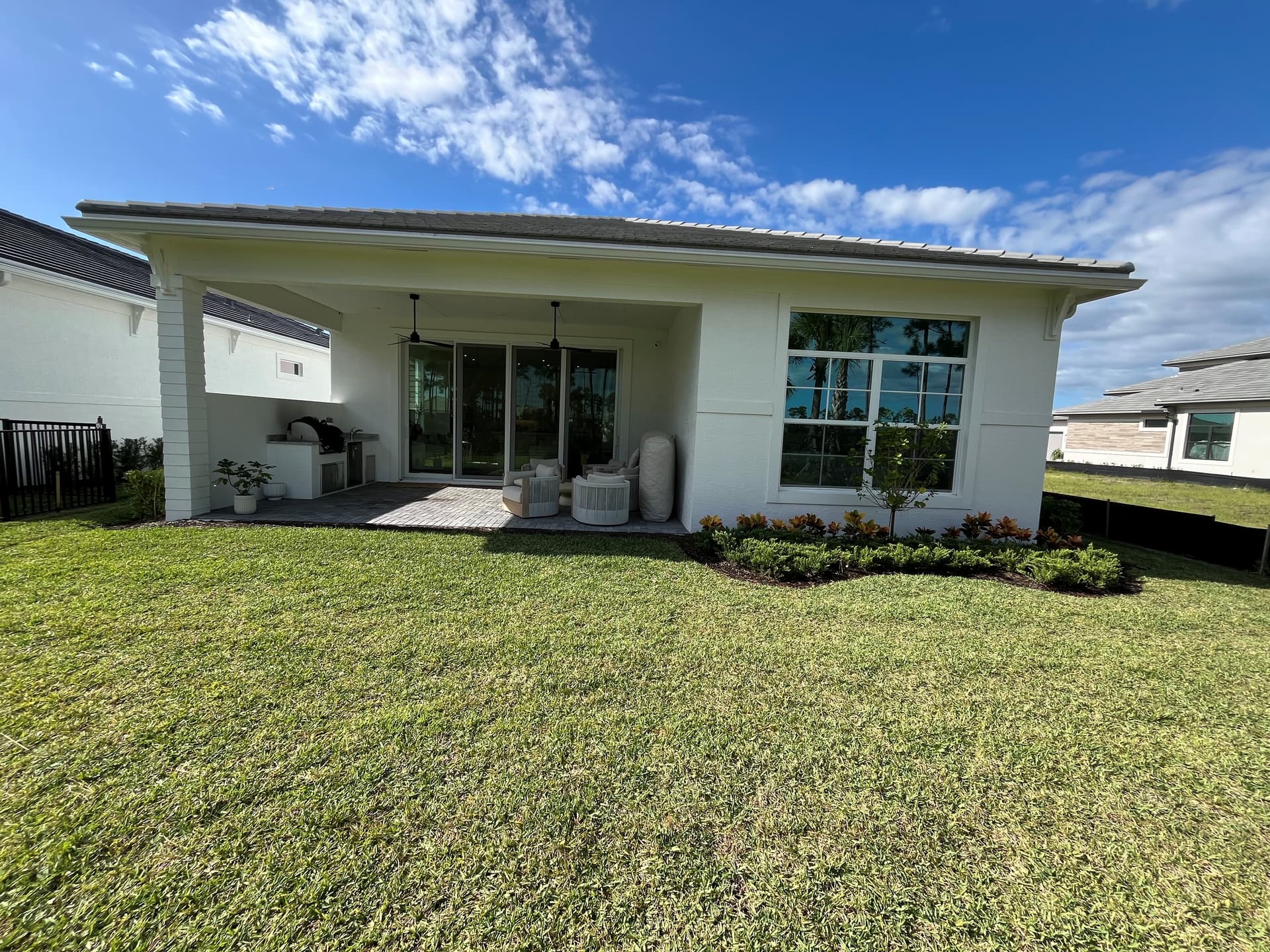 Exterior Window Cleaning on a Coastal Home in Palm Beach Gardens image