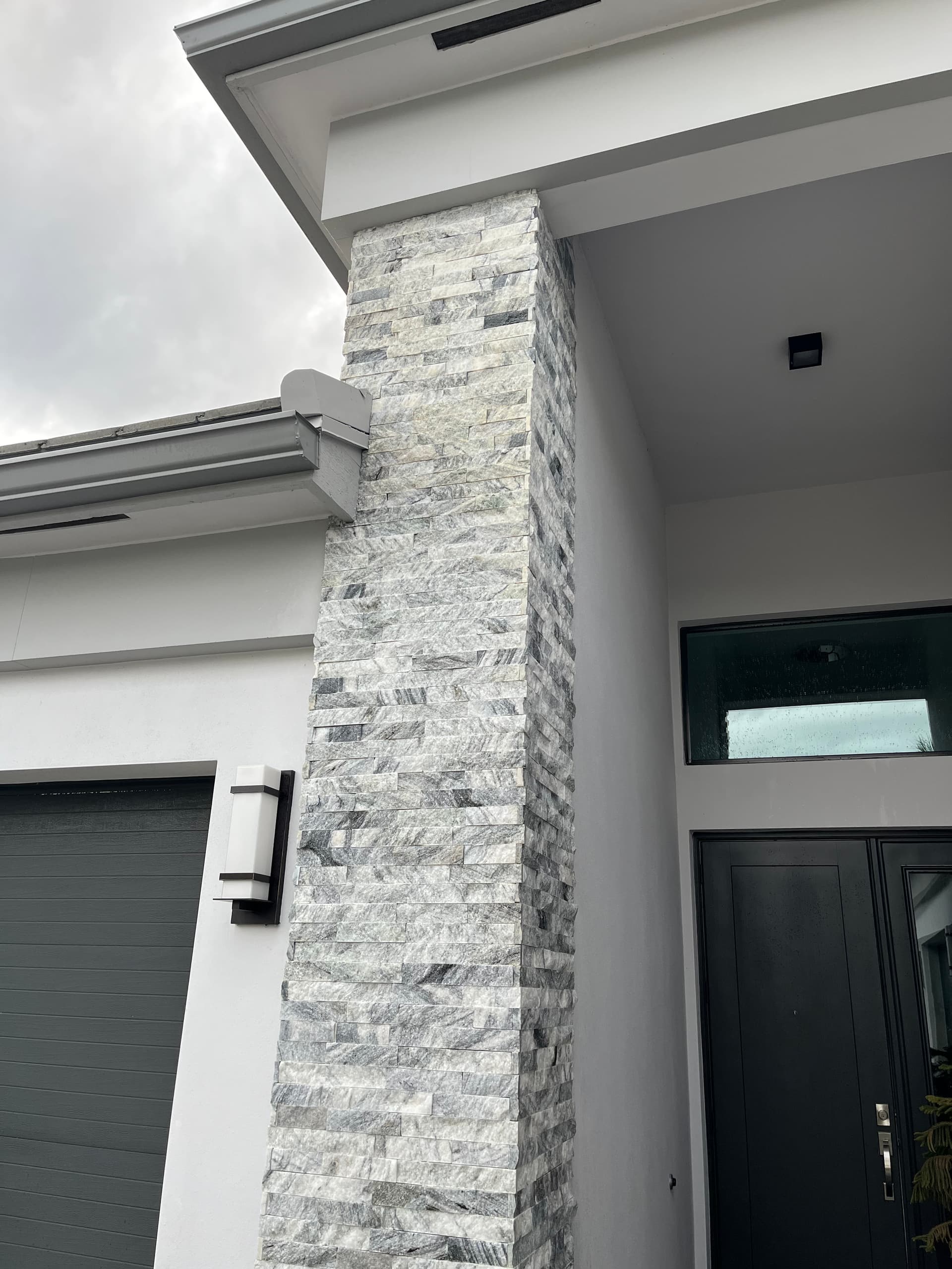 Gallery photos for Exterior Window Cleaning and Rust Removal on a Boca Raton Modern Home: Image #1